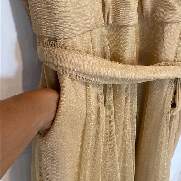 Torrid Gold Mini Dress - Picture 6 of 13